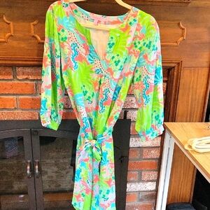 Lilly Pulitzer Tunic Dress With Belt